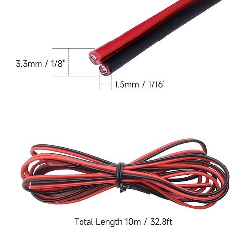 Meter 22awg elektrokabel - 10,